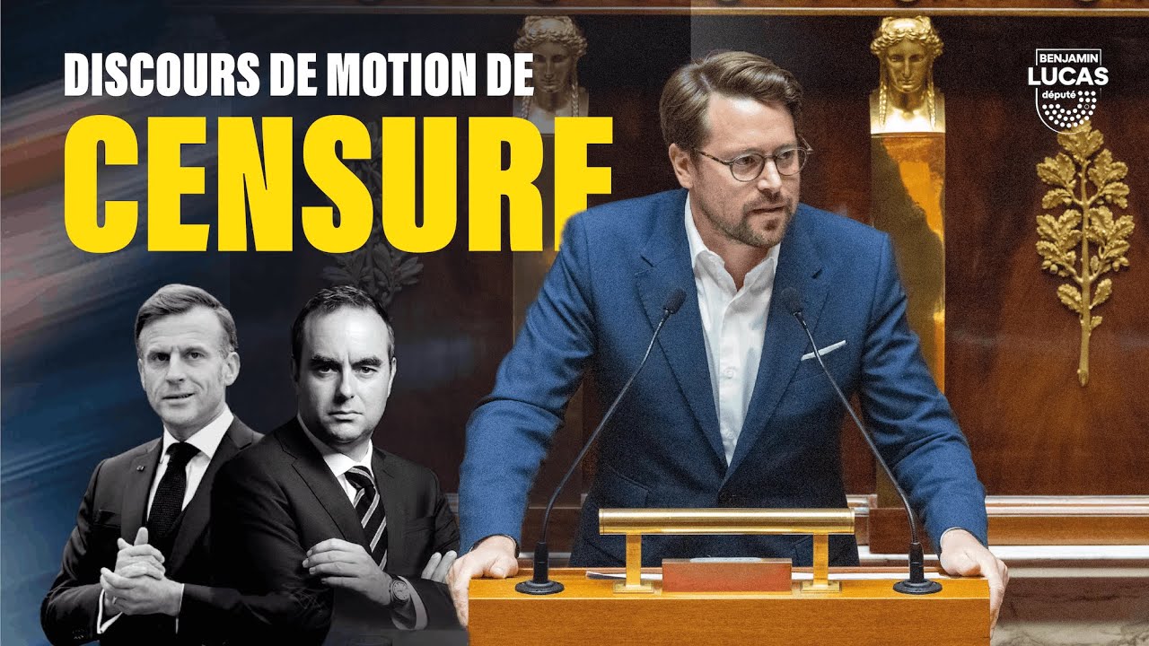 Le macronisme est un effondrement démocratique, social et moral. Pour la censure du gouvernement.