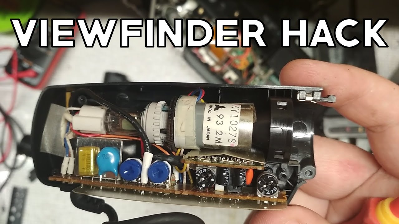 Viewfinder HACK - DIY Mini CRT