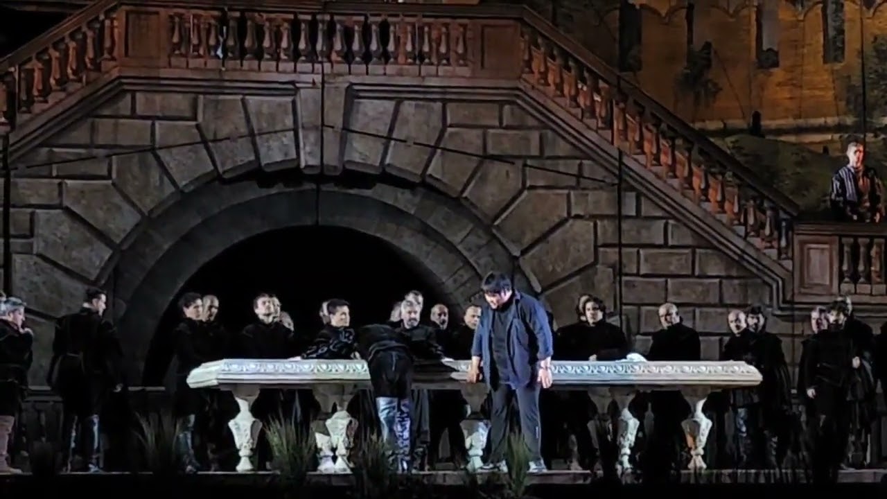 Cortigianni,vil razza danata/Rigoletto in Arena di Verona Rihearsal 바리톤 박영준 2025년 8월