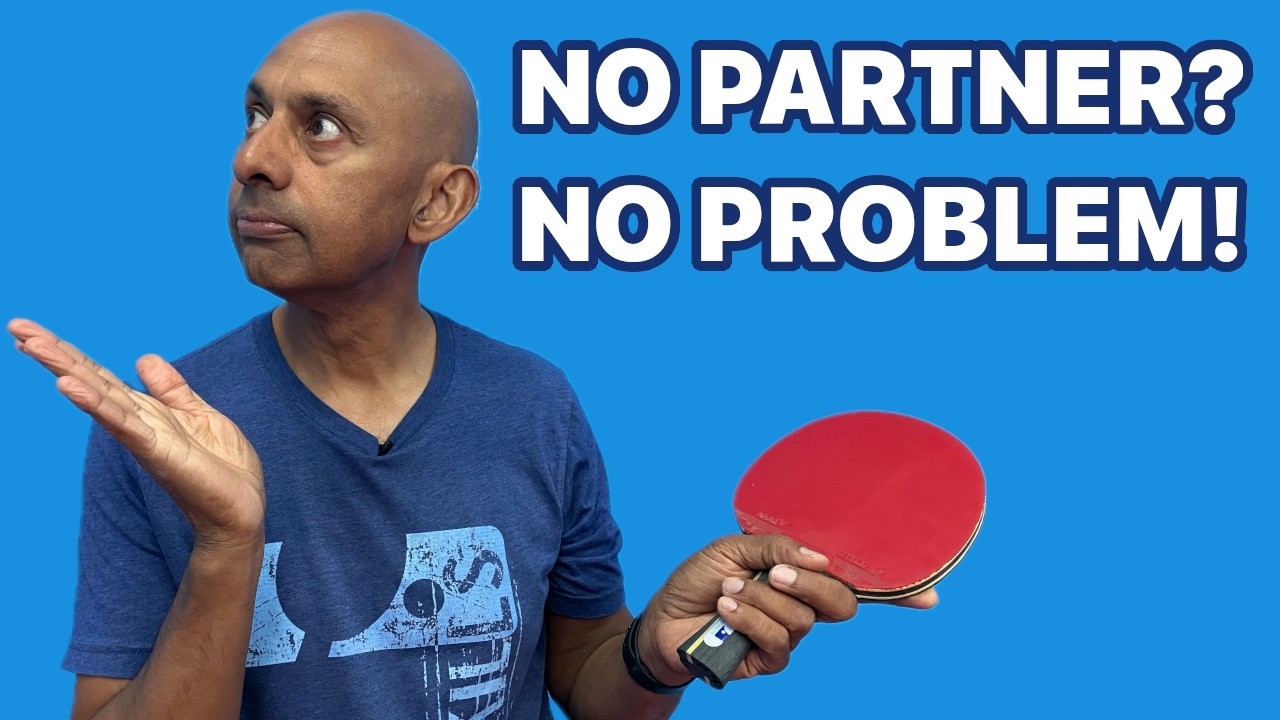 Solo Table Tennis Training: 3 Drills You Can Do Anytime