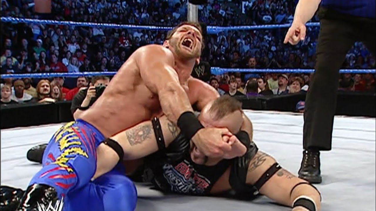 Chris Benoit vs Road Warrior Animal: WWE SmackDown March 31, 2006 HD