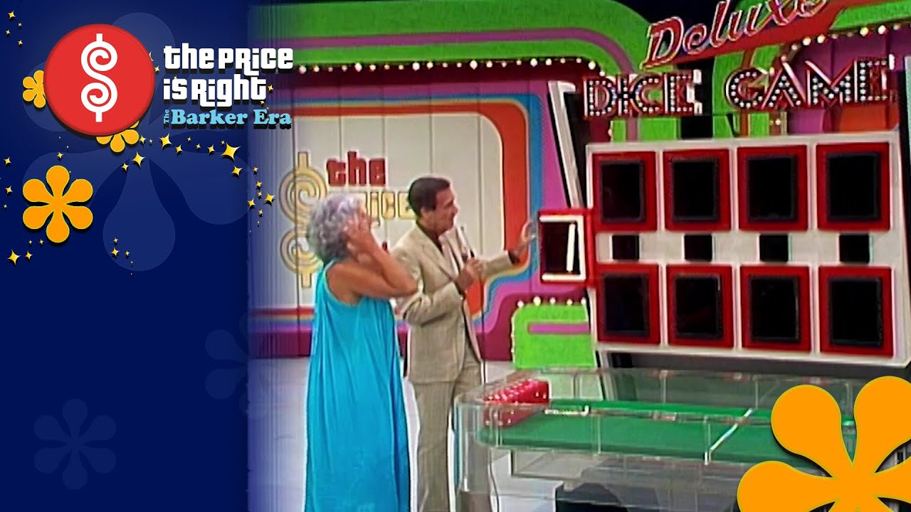 WOW! Contestant Rolls a Nearly-Perfect DELUXE DICE GAME for a NEW CAR! - The Price Is Right 1983