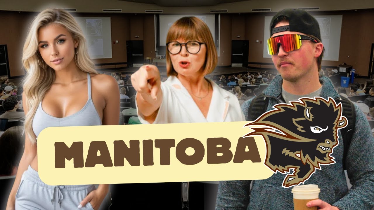 Picking up Girls in a Lecture at University of Manitoba - CANADIAN COLLEGE TOUR