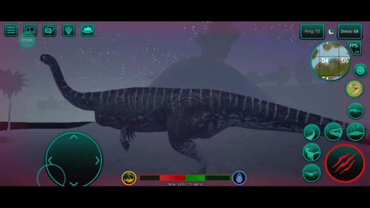 Eliminei um megaraptror,vida de plateosarus 