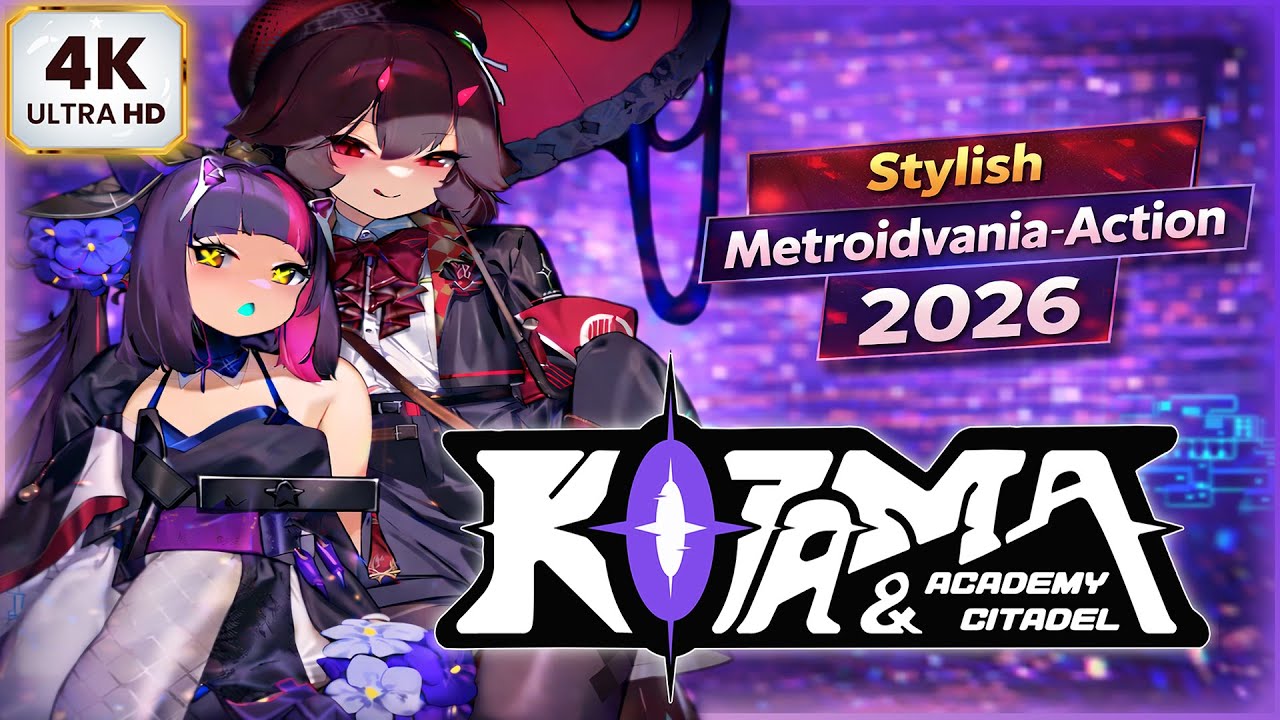 Kotama and Academy Citadel –  Deep Dive Gameplay (4K 60FPS) | New Metroidvania