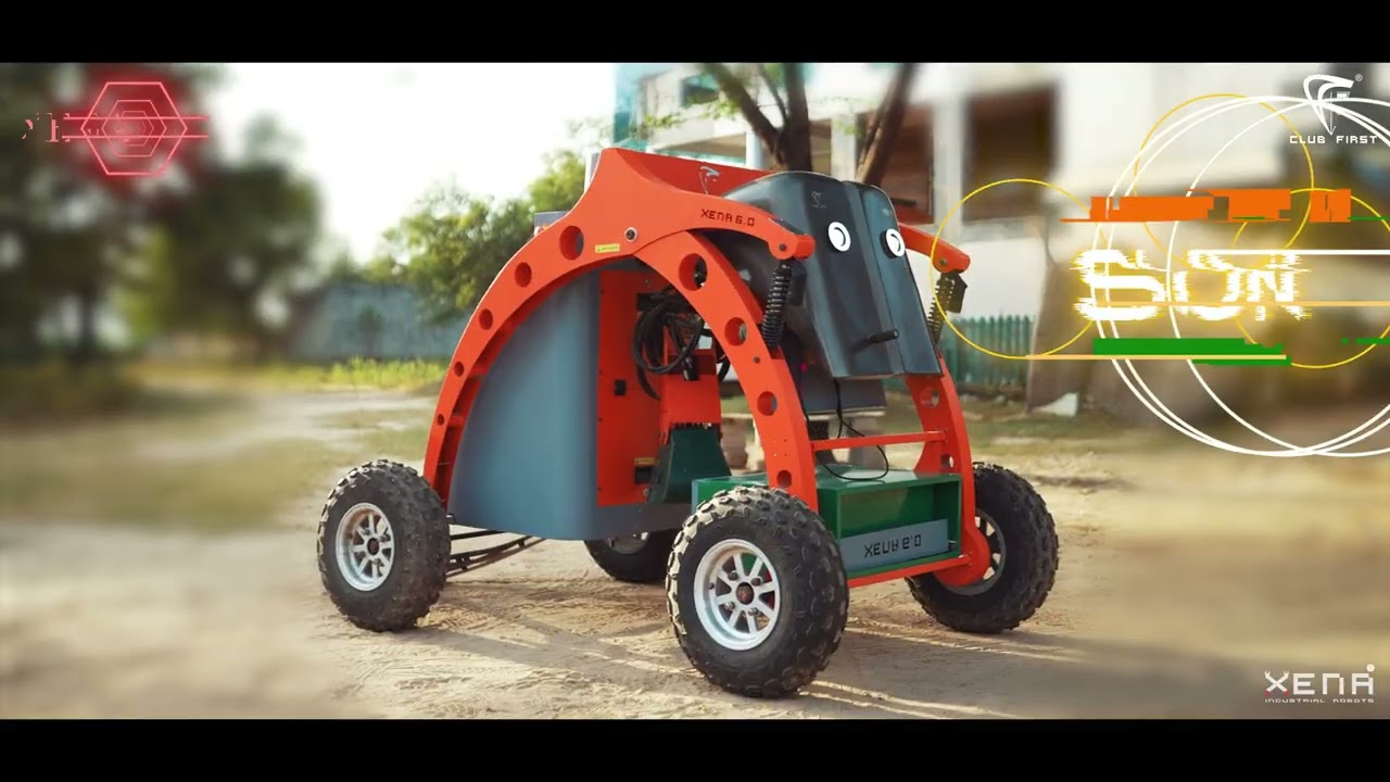 Club First Robotics Corporate Video, Robot Manufacturing, Xena  Robot, Sona Robot, Krushna Robot