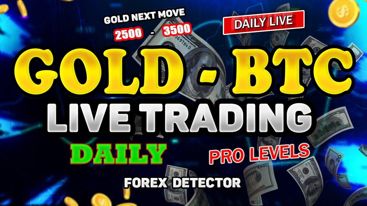 GOLD LIVE - XAUUSD Forex Detector Live Trading Session# 155 