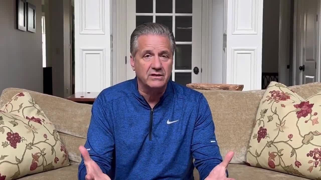 WATCH: Kentucky Coach Calipari goodbye video