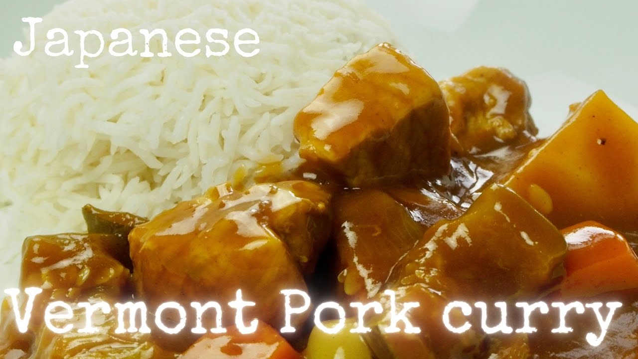 How to make Authentic Japanese Pork Curry r-- tasty Japanese home cooking recipe