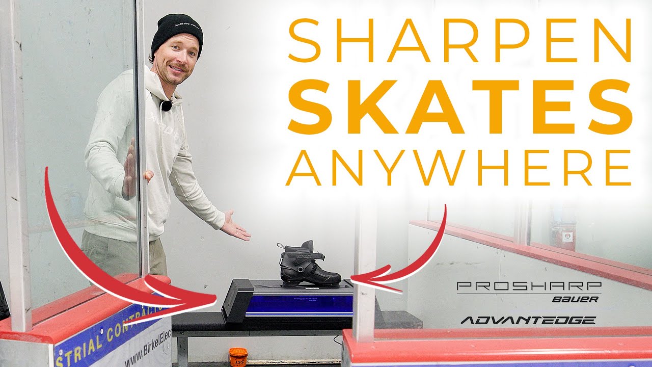 Sharpen your skates anywhere with the BAUER PROSHARP ADVANTEDGE!!! 😍