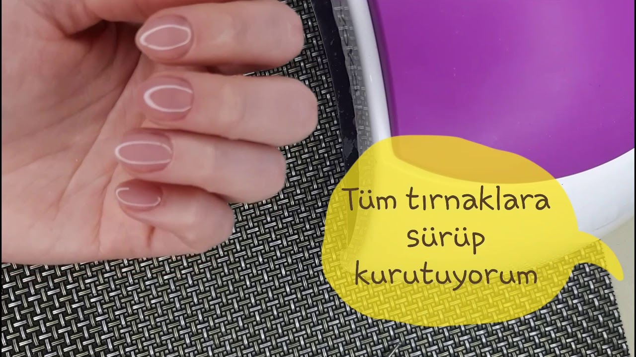 Kalıcı oje ve baskı nailart