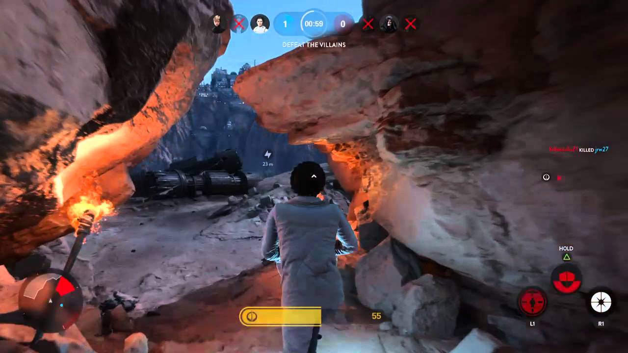 Princess Leia - Star Wars Battlefront Online Gameplay