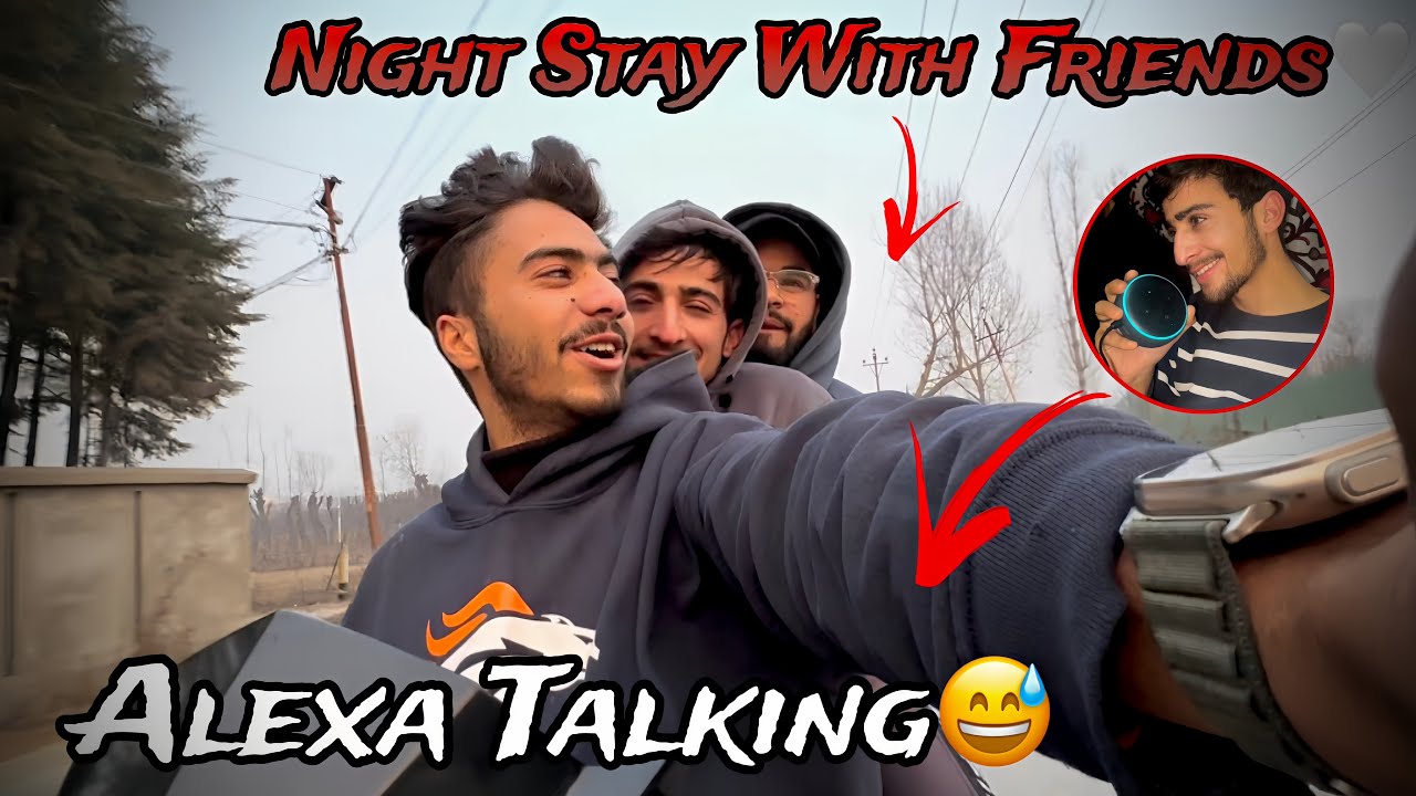 Night Stay With My Friends😍|| Wazwan Biryani Treat😋|| Alexa Talking😅​⁠​⁠| ​⁠​⁠@umee_official__