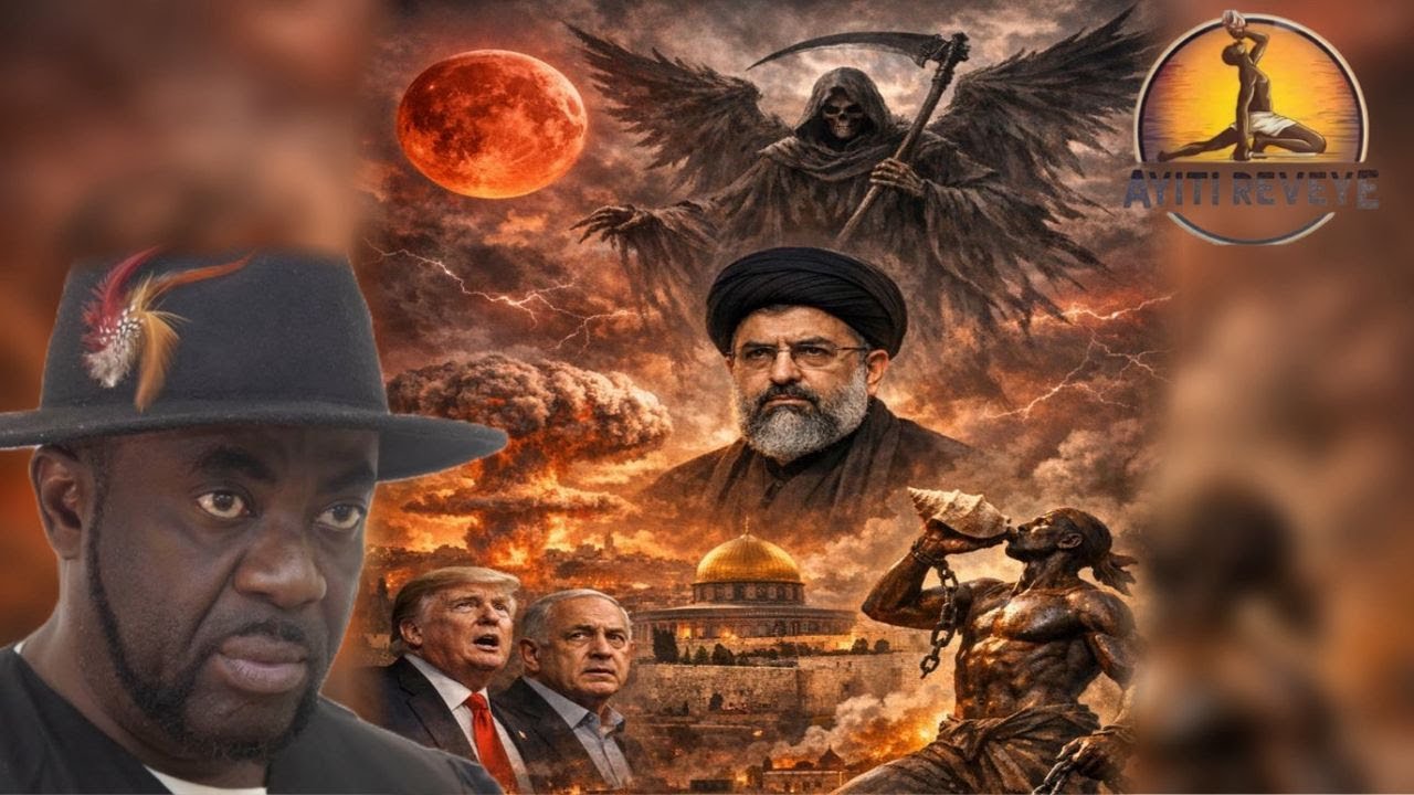 Mond lan Mele Iran Gen bonm nikleye a ofisyelman 2/3 Juif sionis yo pral mouri / Ayiti pral Delivre