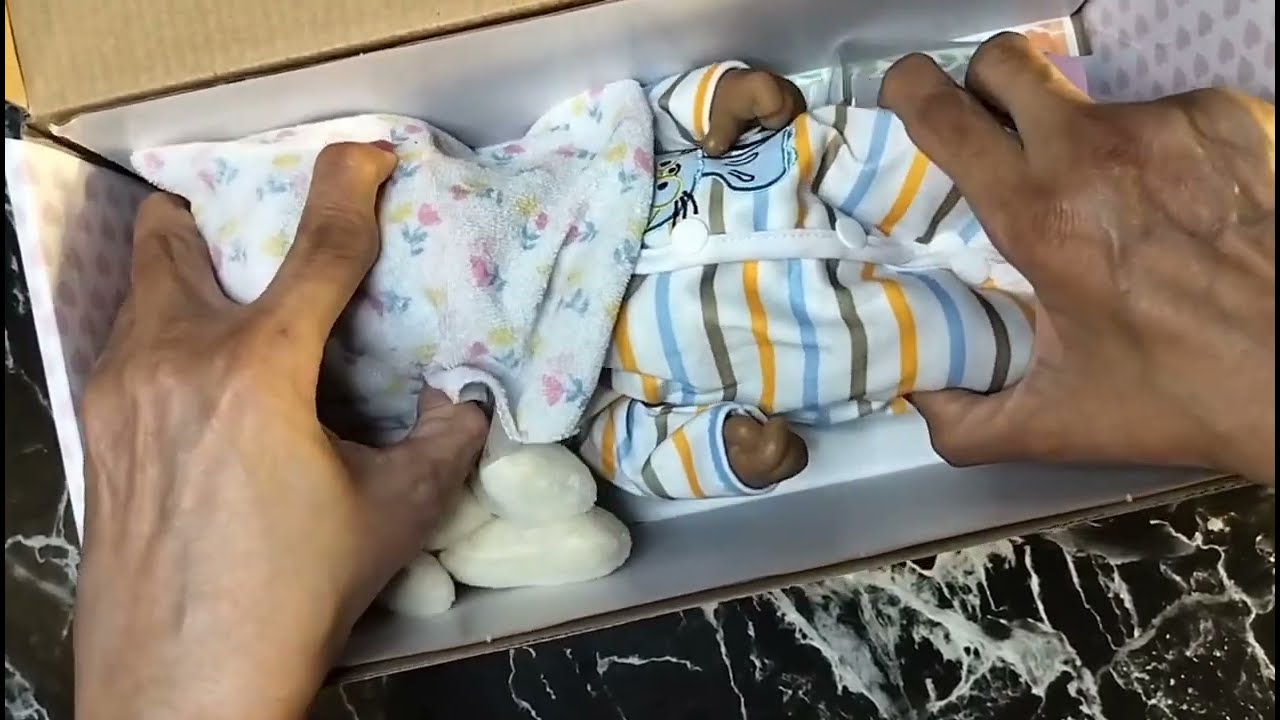 My New Reborn Baby From Myrebaby Box Opening ❣️From Amazon (Lee Ann)