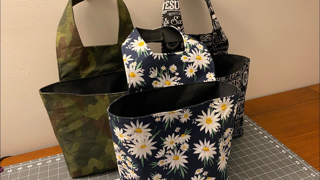 Sew with me, Sewing some Car Trash Cans, Sewing ASMR, Quiet Sewing video