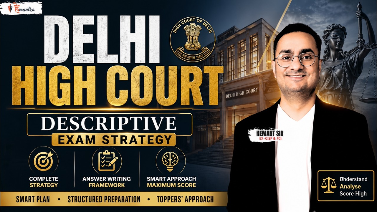 DHC Main Strategy I How to prepare for Descriptive I Score 80+ in Mains