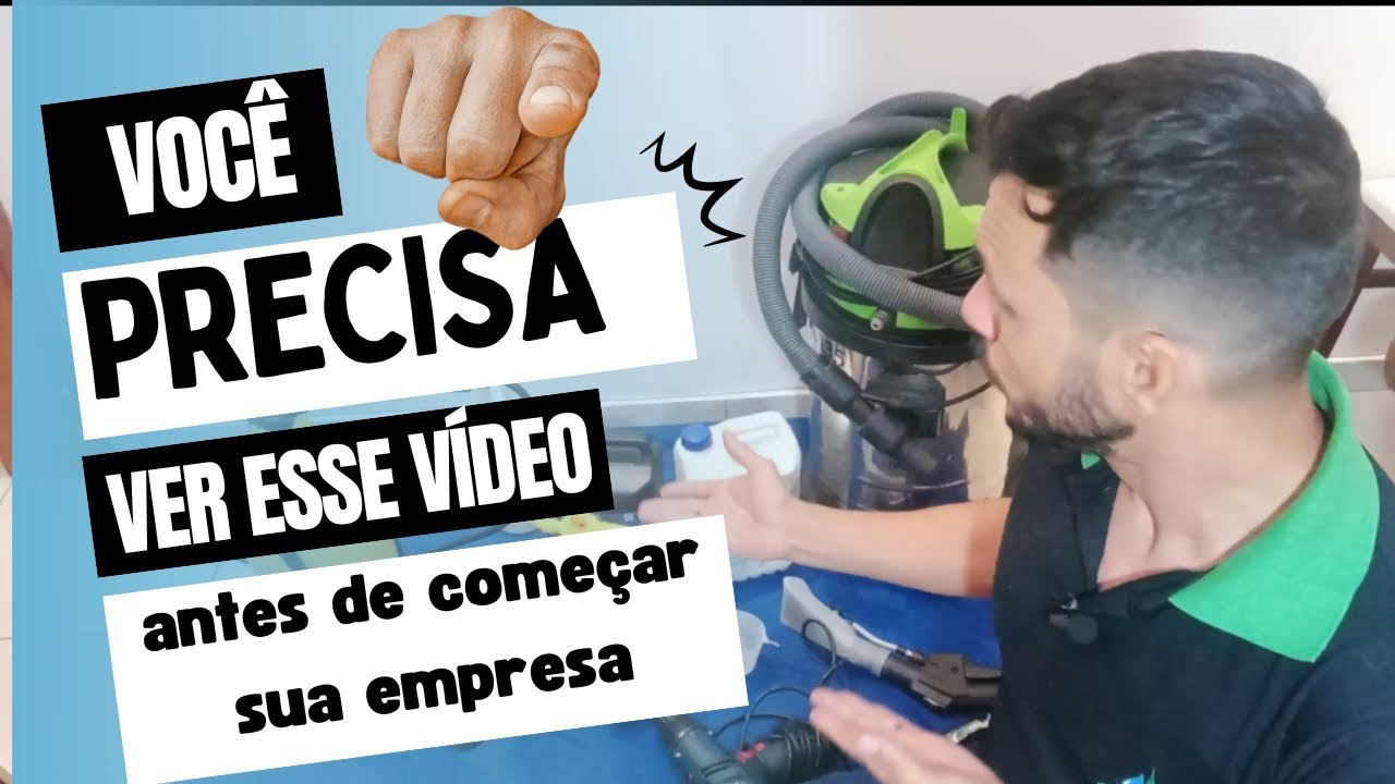 Aula 1 - Como Começar Sua Empresa de Higienização de Estofados -  Curso grátis de Higienização