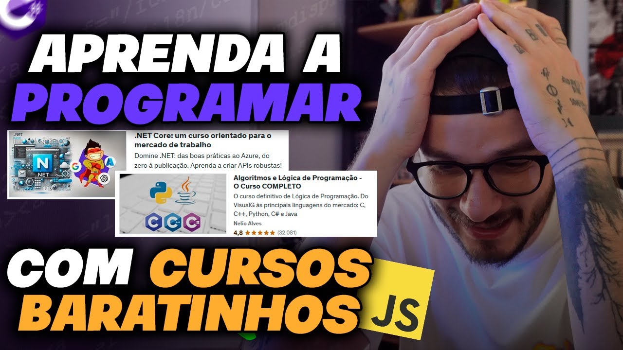 CURSOS DE PROGRAMAÇÃO BARATINHOS NA UDEMY