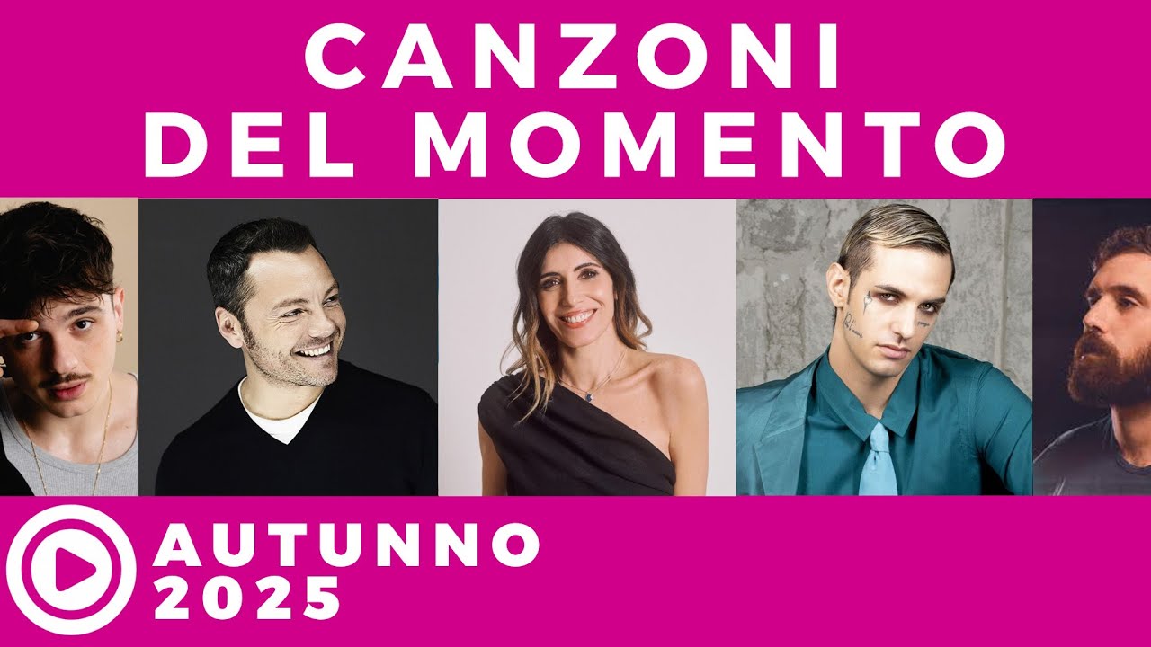 CANZONI DEL MOMENTO 🎵 AUTUNNO 2025 | Hit Musica Italiana & Internazionale