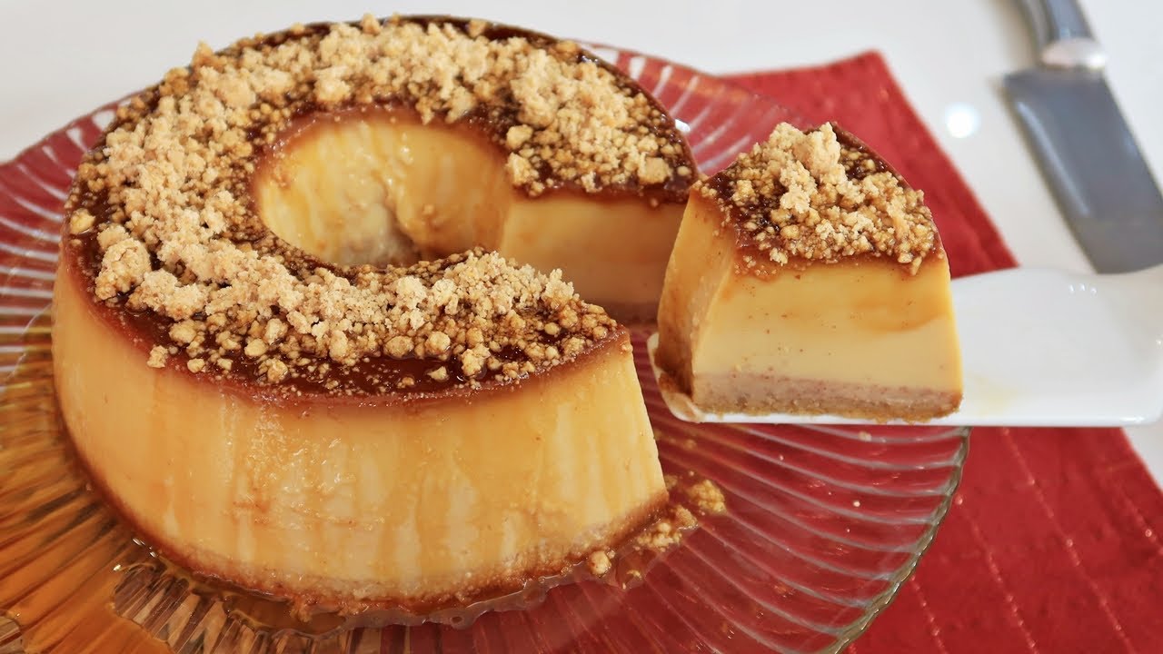 IMPOSSÍVEL COMER SÓ UM PEDAÇO | PUDIM DE PAÇOCA DELICIOSO