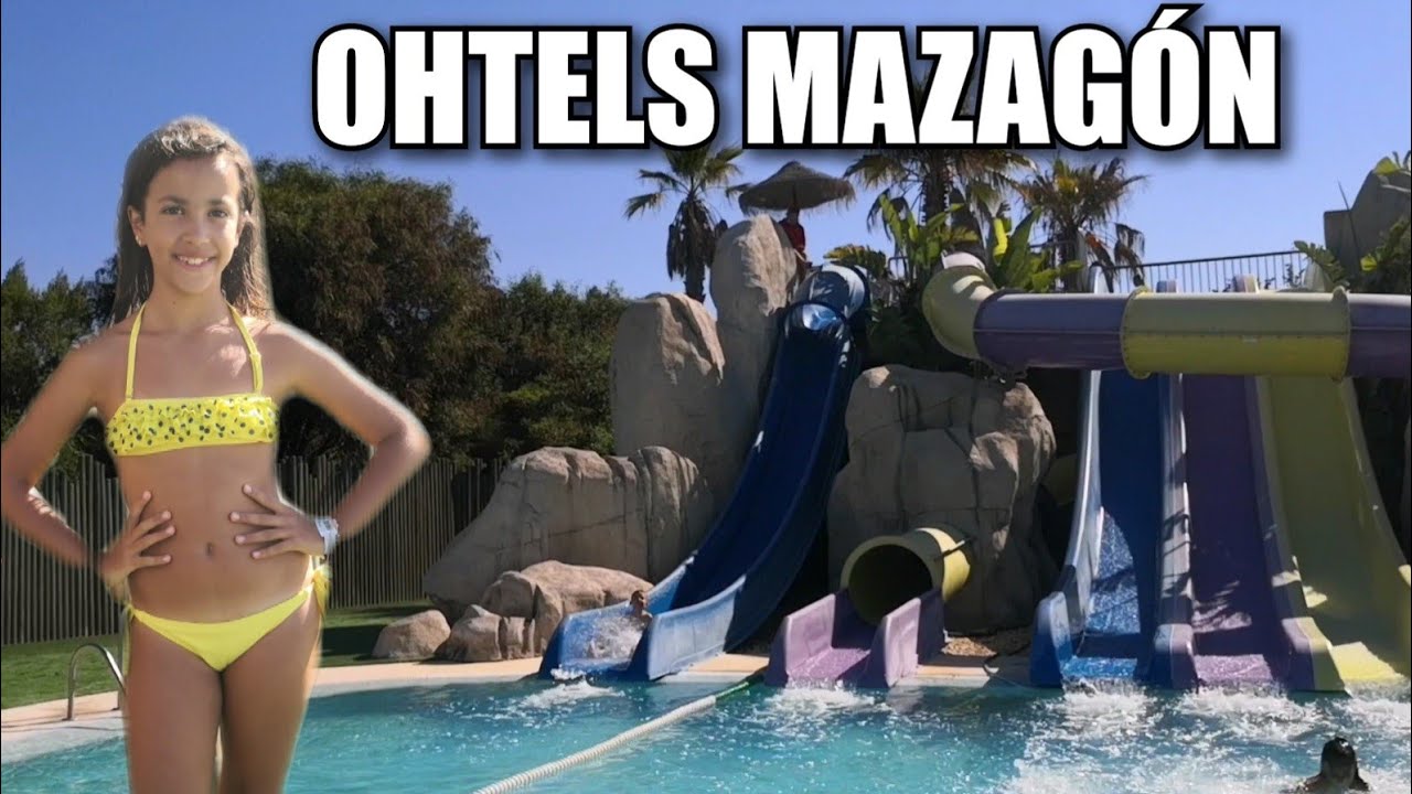 Así se disfruta en verano en OHTELS MAZAGON HUELVA, Hotel  con toboganes y todo includo para niños