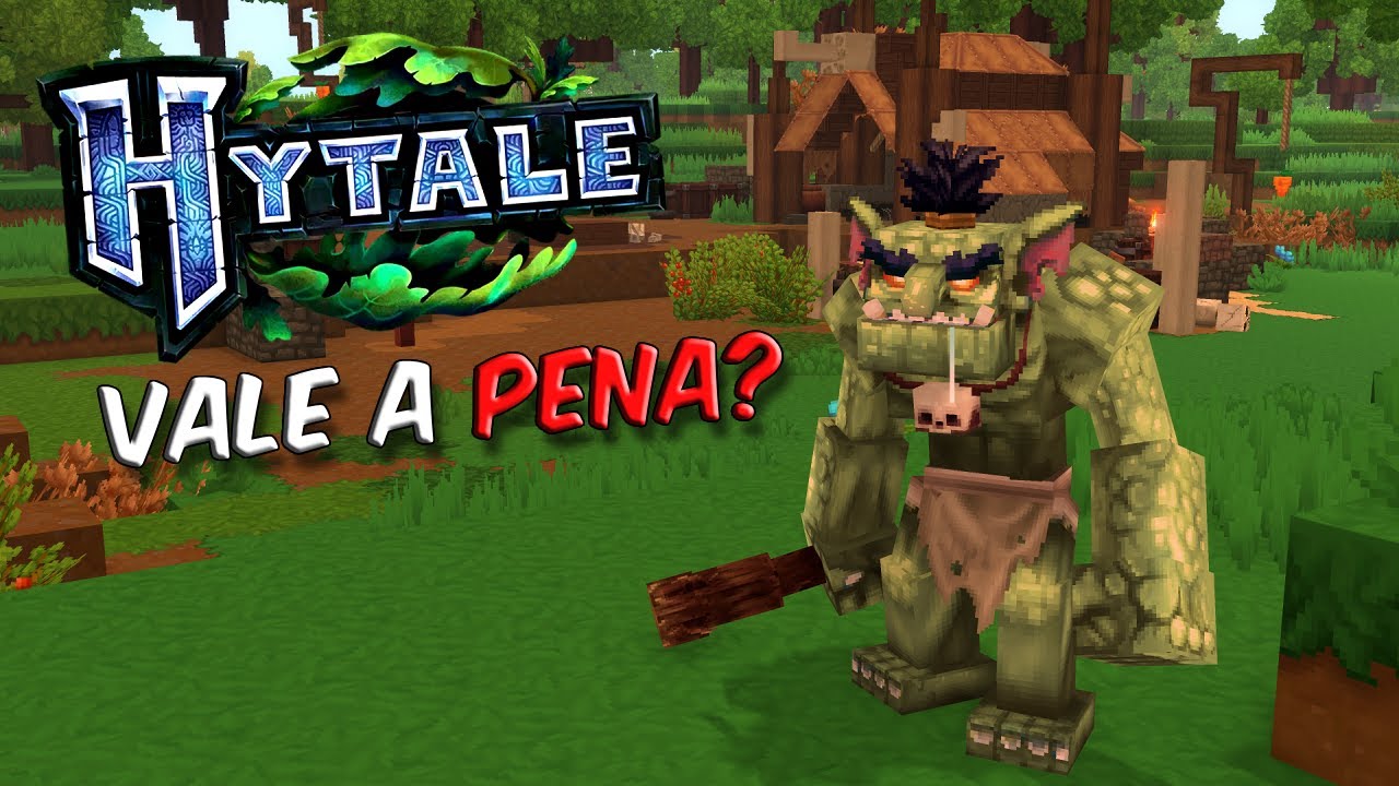 HYTALE: O NOVO MINECRAFT - VALE A PENA COMPRAR? (GAMEPLAY)