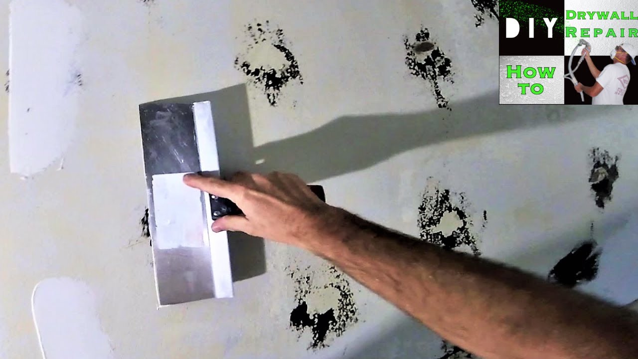 How to repair wall after mirror glue removal: Diy drywall tips