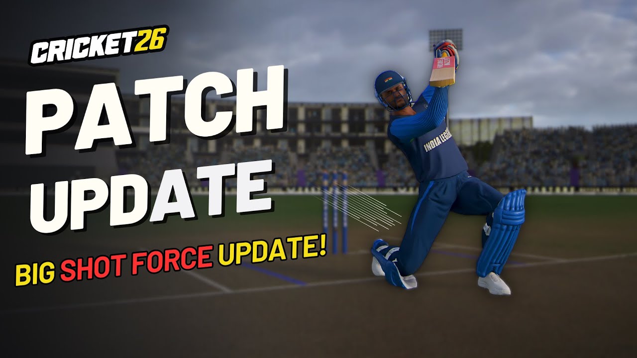 Обновление Cricket 26: 29 января 2026 г.