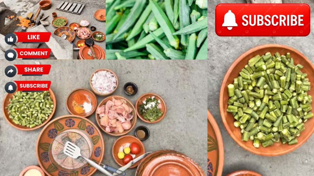 Chicken Bhindi Masala’s recipe / testy easy bhindi chicken /pakistani Food 