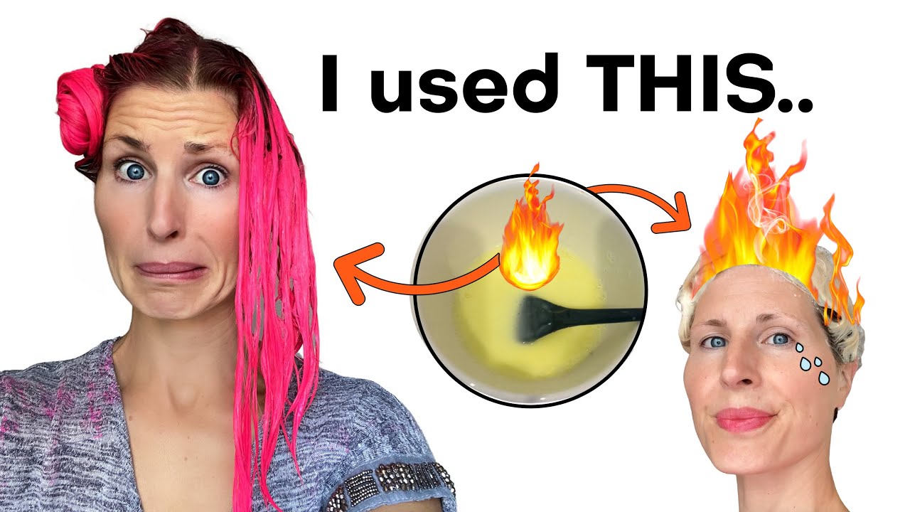 Removing Hair Color -Disaster Ahead!! Just Like Bleach Fail.. Don't Remove Hair Color With This Mix!