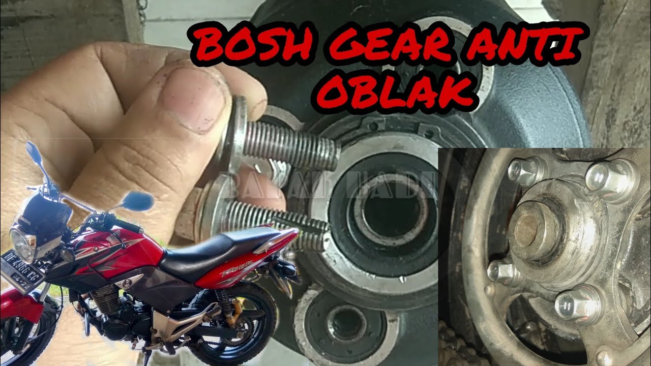 BOSH GEAR ANTI OBLAK. bosh gear standar di buat drat