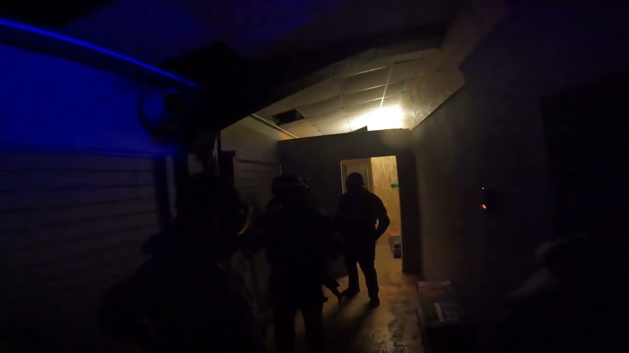 first game playing airsoft at camo CQB