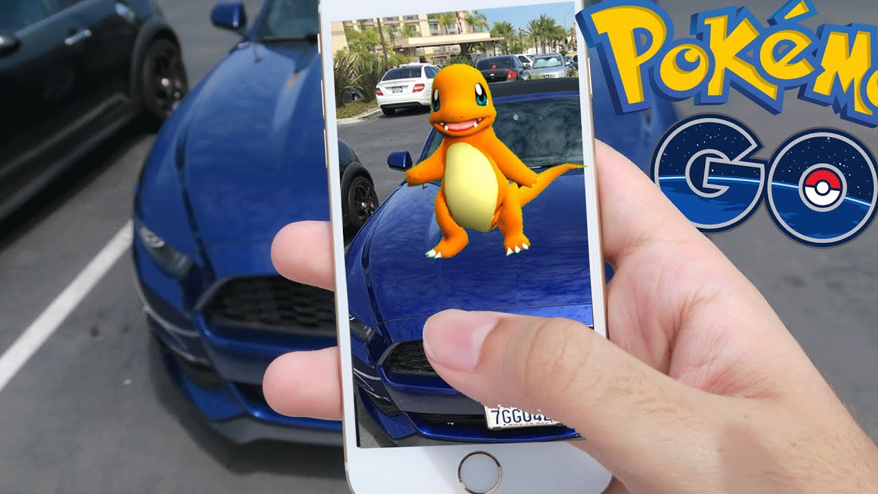 POKEMON GO #1 - PEGUEI UM MUSTANG PRA CAÇAR POKEMONS?