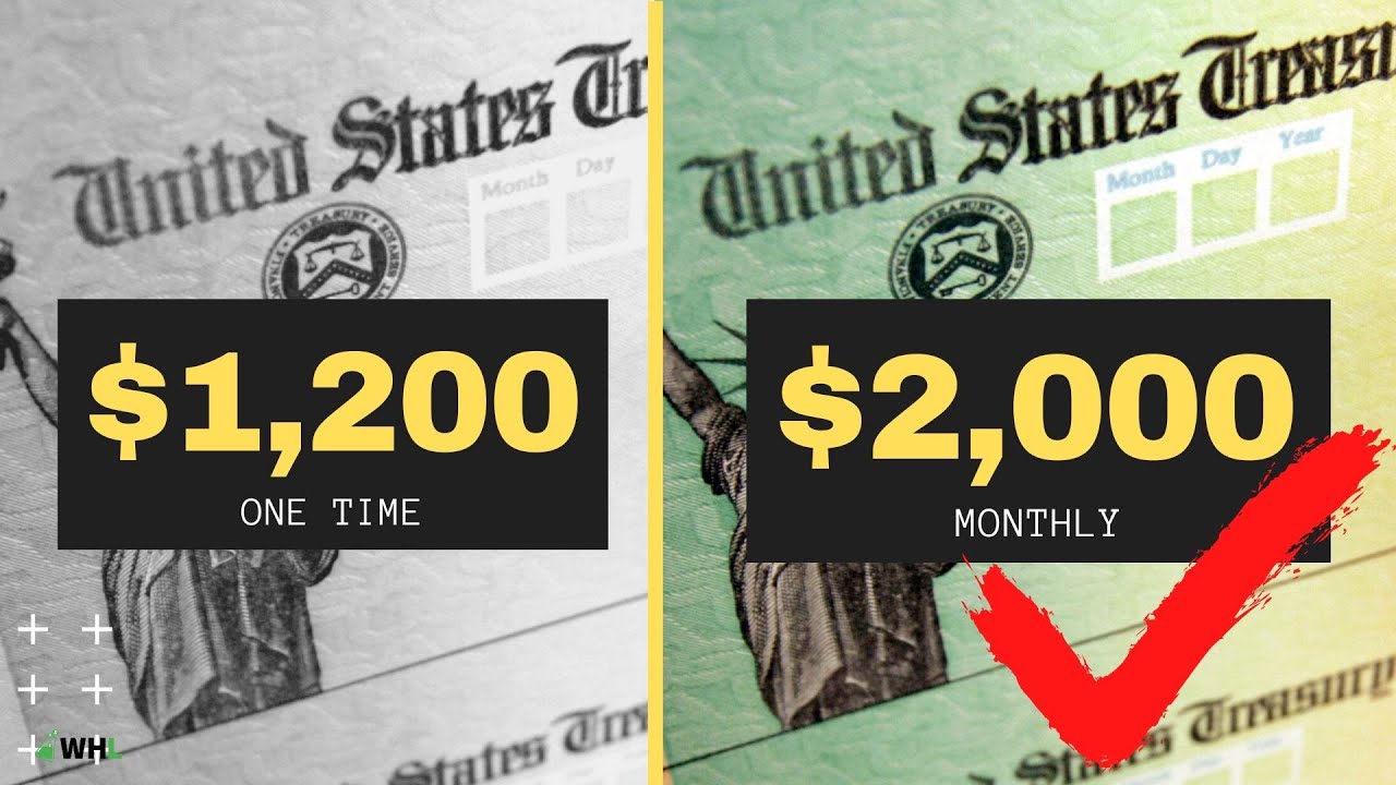 The $1,200 Stimulus Check vs $2,000 Payment | 4 Key Differences
