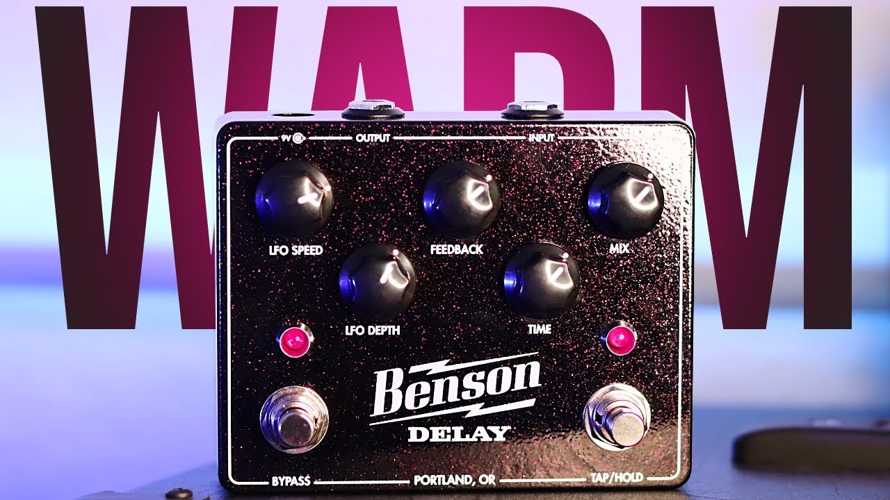 BENSON DELAY Demo // A Digital Delay With An Inspiringly Analog Character