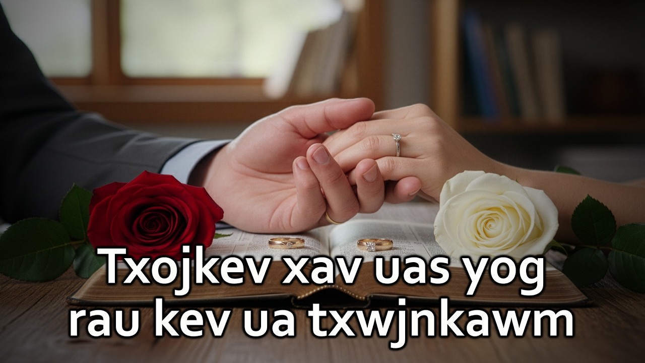 Txojkev Xav Uas Yog Rau Kev Ua Txwjnkawm (The Right Mindset for Marriage) | Kx. Ntxoov Lis Yaj