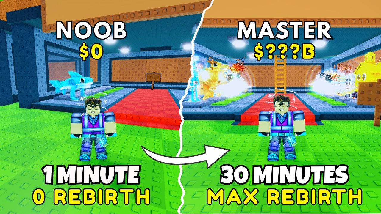 NOOB to PRO for only 30 Minutes in Jump for Brainrots! (Roblox)