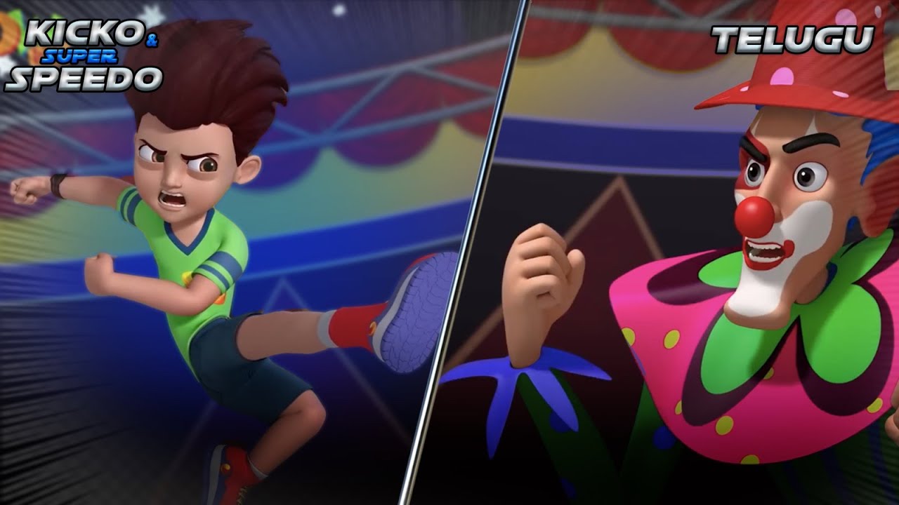 New Episodes Of Kicko & Super Speedo In Telugu | రులనేవాళ జోకర్ | Kids Cartoon | YO Kids Telugu