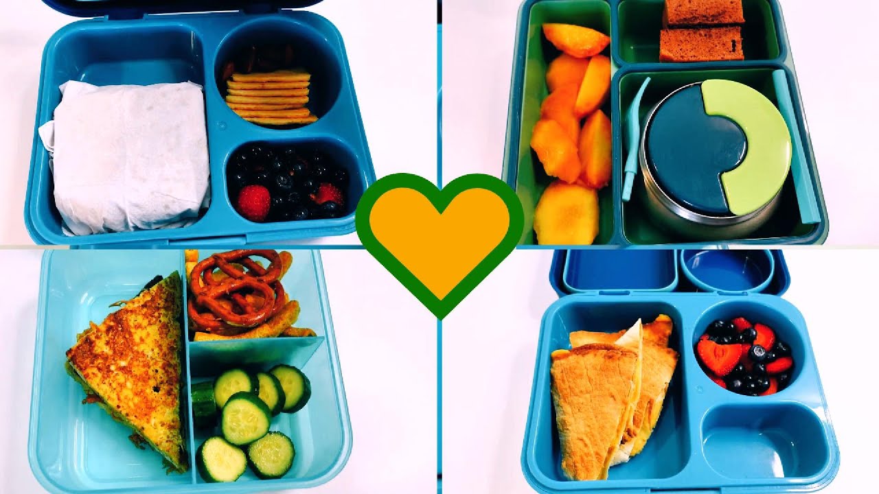 A full week of lunchboxes for picky kids