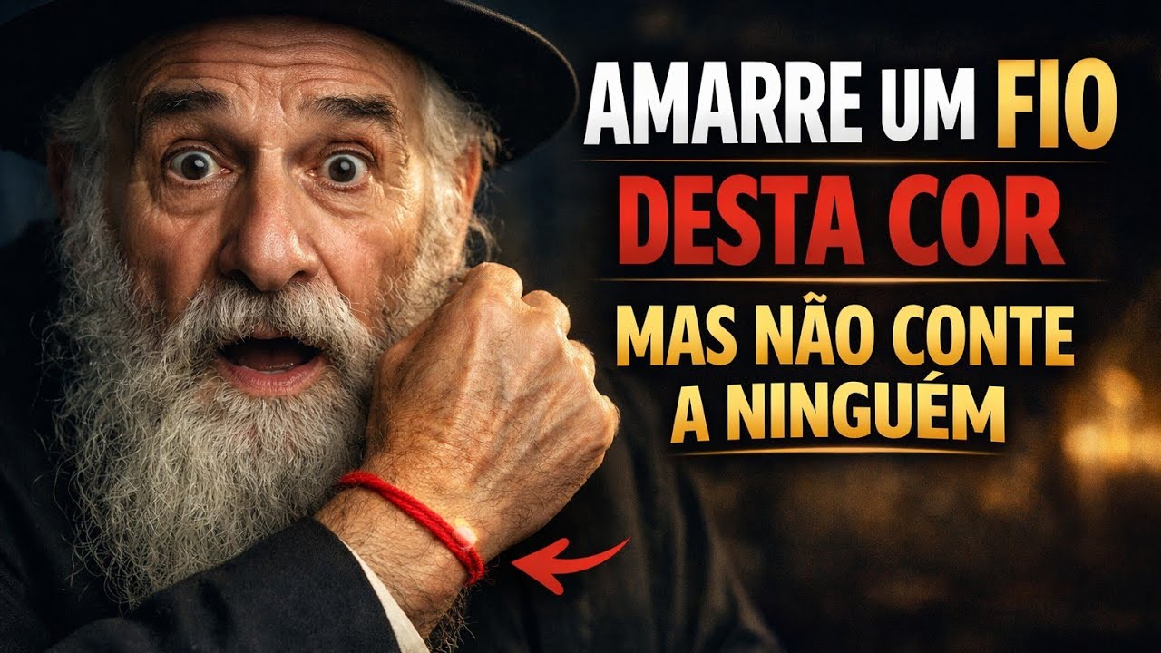 Amarre um fio desta cor no seu pulso e nunca vai faltar dinheiro em 2026 | Sabedoria Judaica