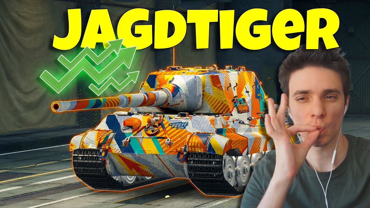 A Jagdtiger egy igazi pusztító tank lett!