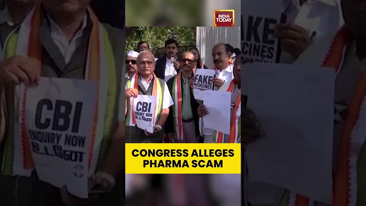 #AICC #GirishChodankar Alleges #FakeMedicineRacket, Seeks Probe | #indiatoday #shorts