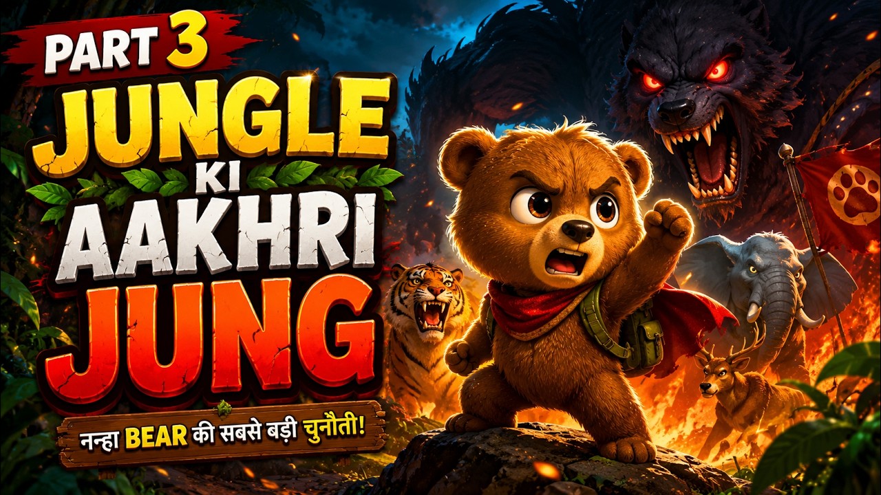 Jungle ki Aakhri Jung- PART 3 🔥🧸