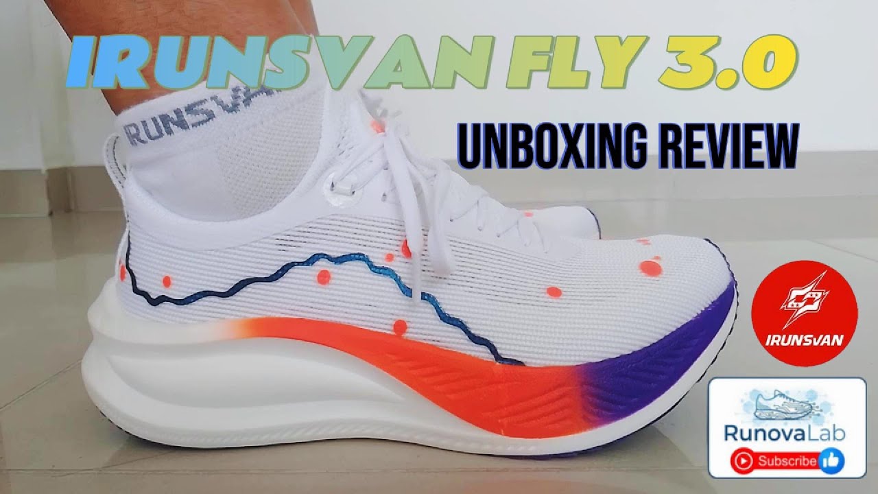 Irunsvan Fly 3.0 unboxing  super zapatillas para marat&oacute;n con placa de carbono