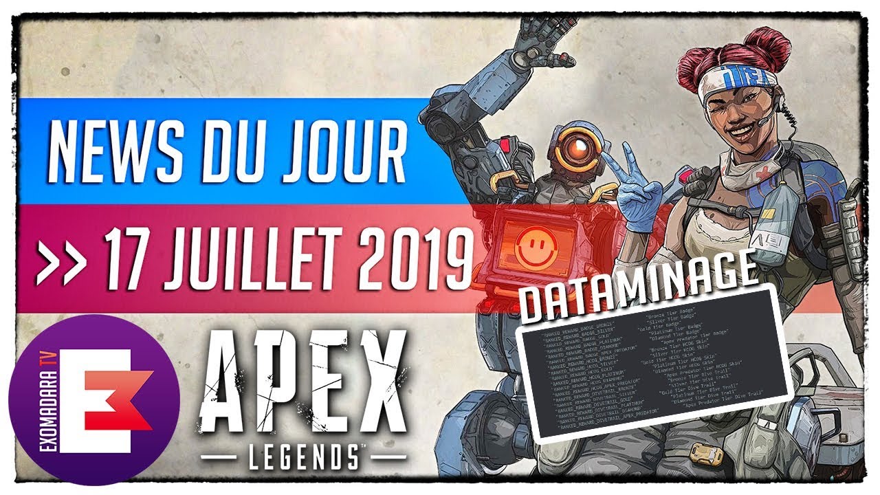 MISE &Agrave; JOUR CORRECTIFS ET DATAMINAGE | Apex Legends News