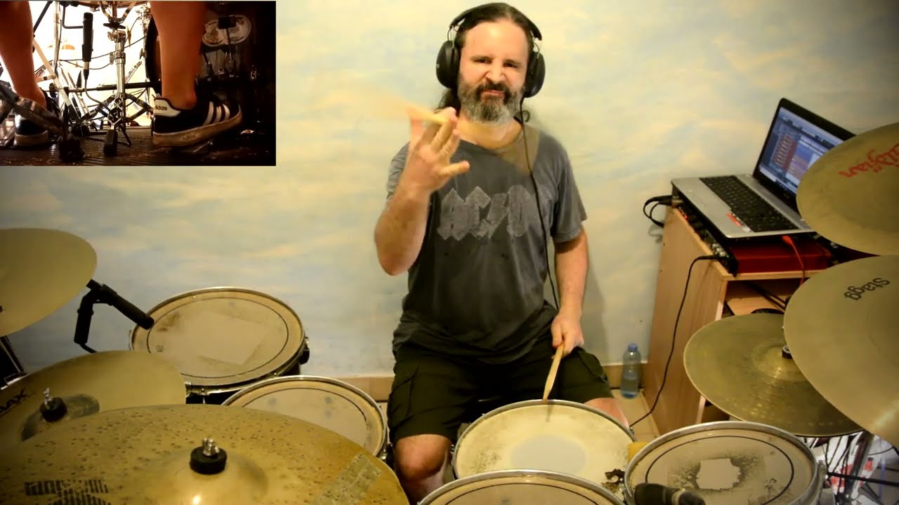 MEGADETH - Ashes In Your Mouth ( Drum Playthrough )