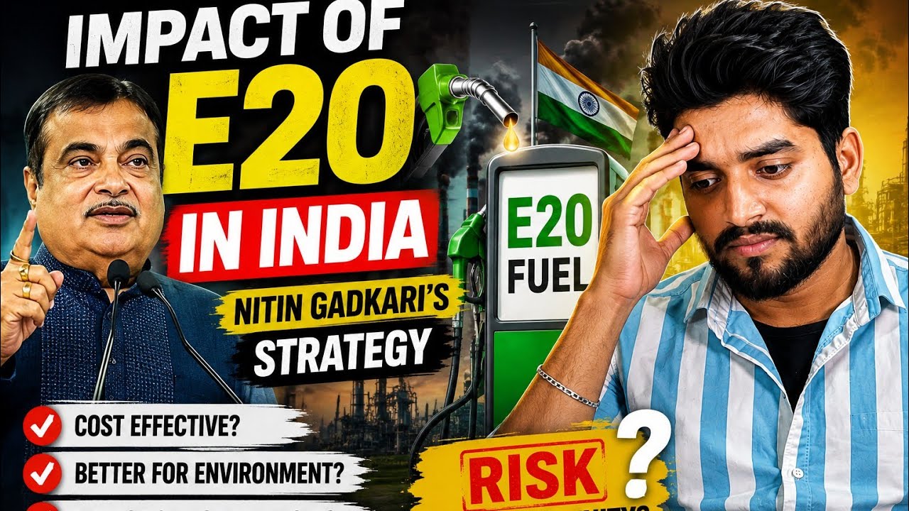 Reality Of E20 Petrol  | Is Ethanol Good Or Bad ! #ethanolblending #e20 #nitingadkari 