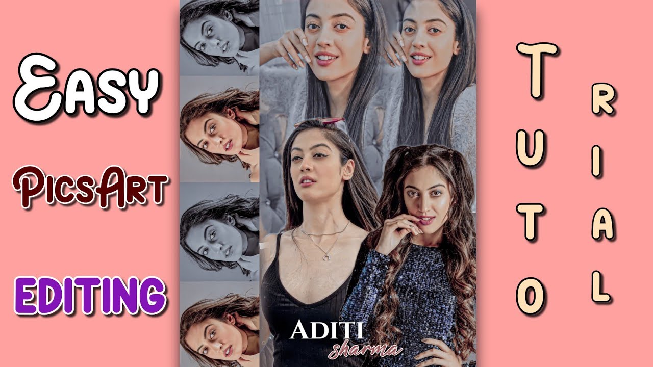 Easy Picsart editing Tutorial for fanpage ❤️