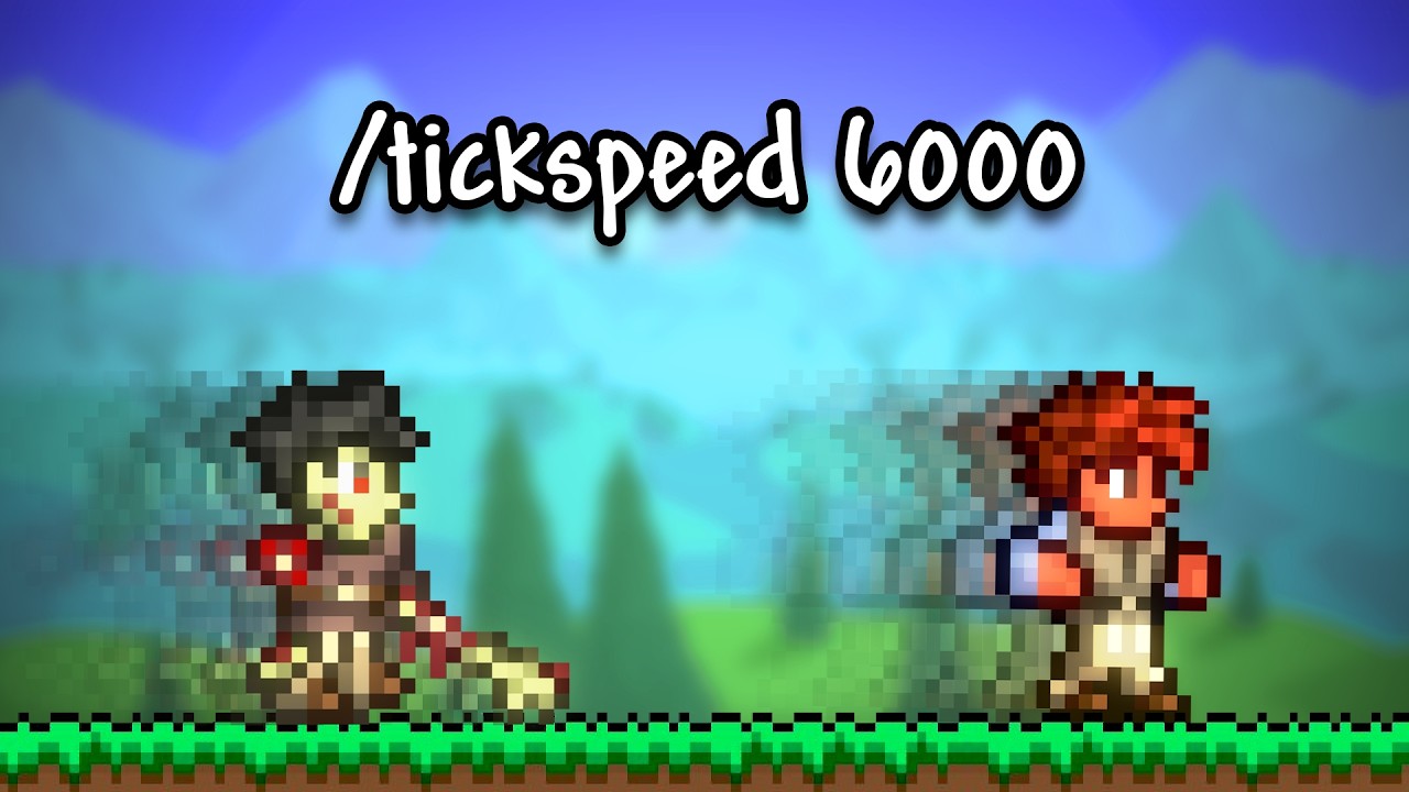 Can you Beat Terraria with 100x Faster Everything?